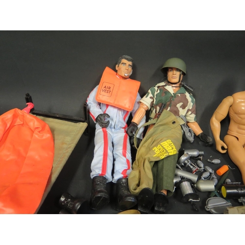 234 - A Collection of Action Man, Action Team, G.I. Joe and Geyper Man. Action Figures and Accessories