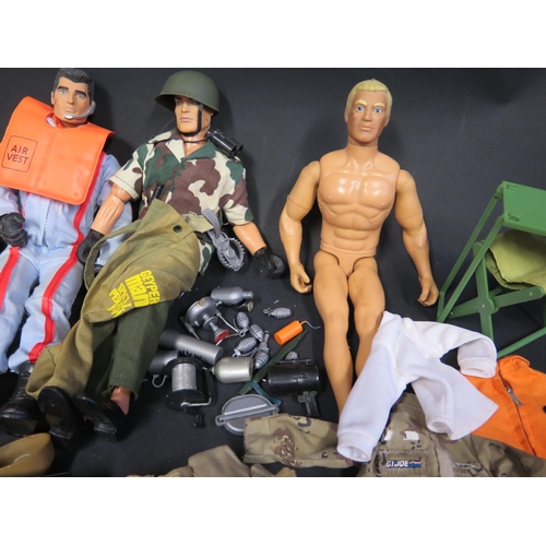 234 - A Collection of Action Man, Action Team, G.I. Joe and Geyper Man. Action Figures and Accessories