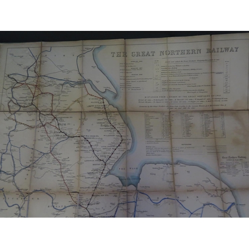 403 - The Great Northern Railway Map lithographed by Waterlow & Sons
(PHONE BID IN 10)