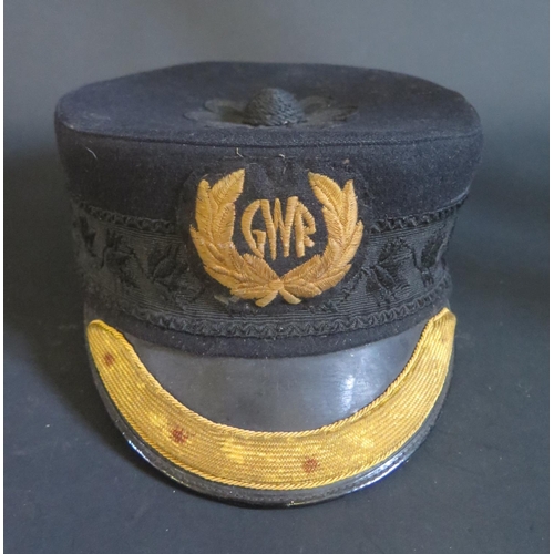 417 - A GWR Station Masters Pillbox Hat