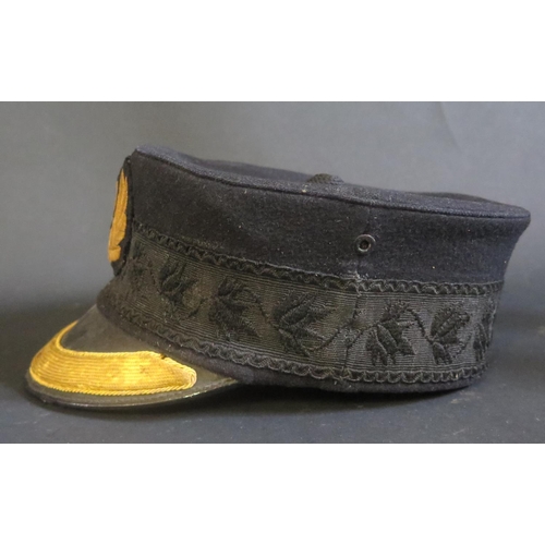 417 - A GWR Station Masters Pillbox Hat