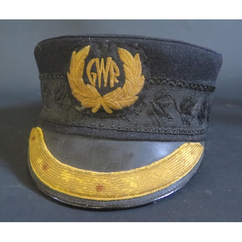 417 - A GWR Station Masters Pillbox Hat