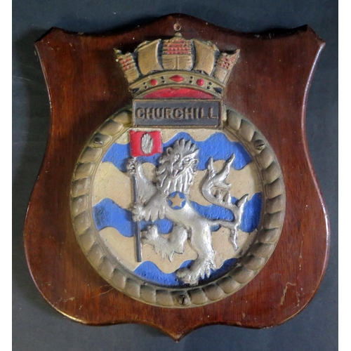 462 - An H.M.S. Churchill Tampion (10