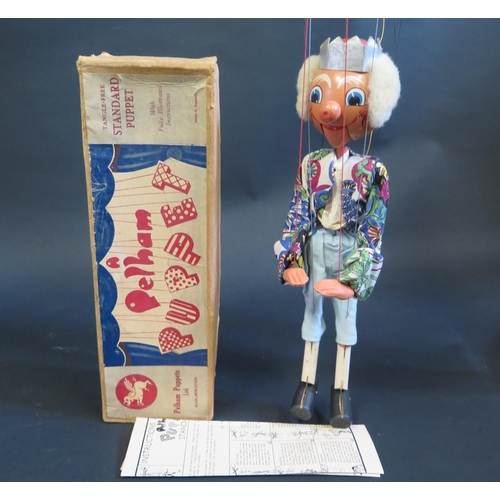 58 - A Rare Pelham Puppet King Type SM in Box