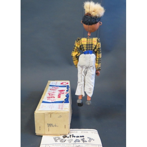 71 - A Pelham Puppet Cowboy/Scottish Boy Type SS in Box