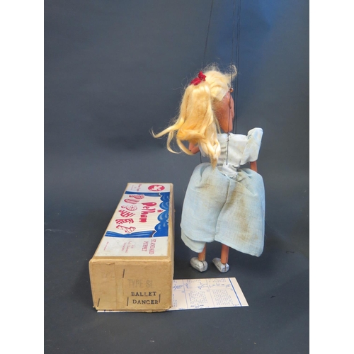 74 - A Rare Pelham Puppet Belle of The Ballet Type SL in Box.