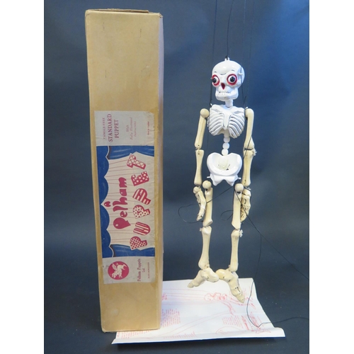 78 - A Pelham Puppet Dis-Jointing Skeleton in Box