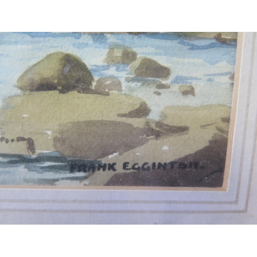 780 - Frank Egginton RCA FIAL (1908-1990), Lough Mask from Caher, Co. Mayo, watercolour, framed and glazed... 