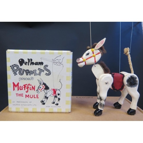 81 - A Pelham Puppet Muffin The Mule in Box