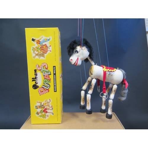 95 - A Pelham Puppet A2 Horse in Box