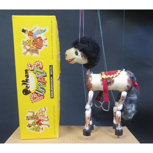 95a - A Pelham Puppet Horse in Box