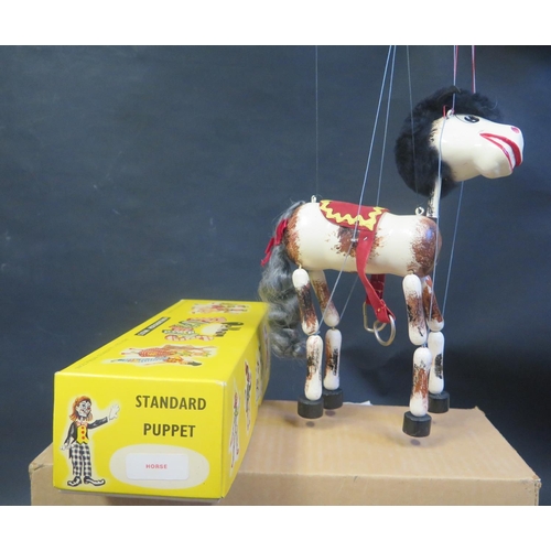 95a - A Pelham Puppet Horse in Box