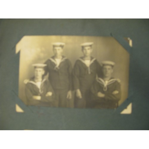 487a - A Interesting Collection Of Black & White Photographs Including Naval Seamen possible WW11, Boy Scou... 