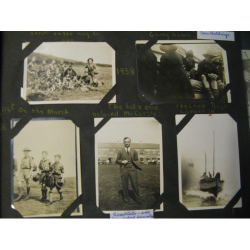 487a - A Interesting Collection Of Black & White Photographs Including Naval Seamen possible WW11, Boy Scou... 