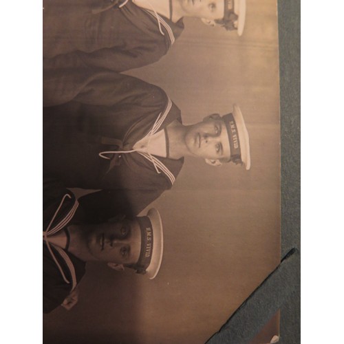 487a - A Interesting Collection Of Black & White Photographs Including Naval Seamen possible WW11, Boy Scou... 