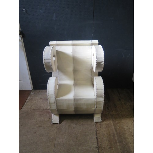 1328b - A Polystyrene A Shaped Prop Chair