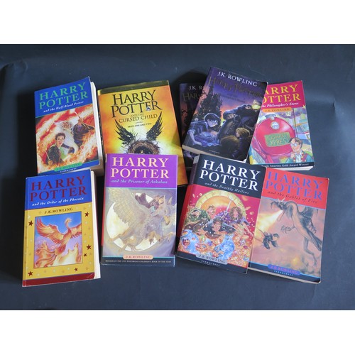 1801b - A Collection of Harry Potter Books: Prisoner of Azkaban ISBN 0747542155, Cursed Child ISBN 978075156... 