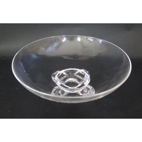 1103 - A Steuben Studio Glass Bowl, 26.5cm