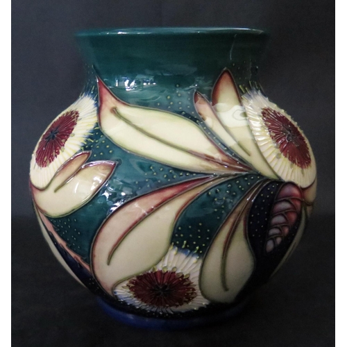 1149 - A Modern Moorcroft Albany Vase, 914/6, Nicola Slaney Catalogue 2001, 2001, 14.5cm