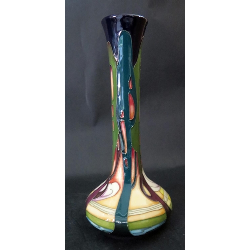 1168 - A Modern Moorcroft Seadrift Vase, 99/8, Rachel bishop Reflections of a Decade, 2002, 20cm