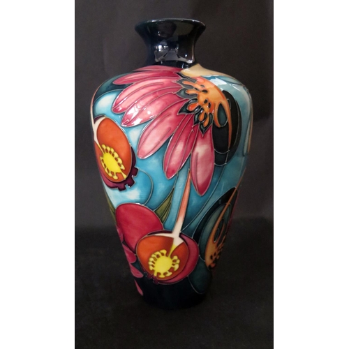 1171 - A Modern Moorcroft Mayfly Vase, 72/9, Emma Bossuns catalogue, 2005, 23cm