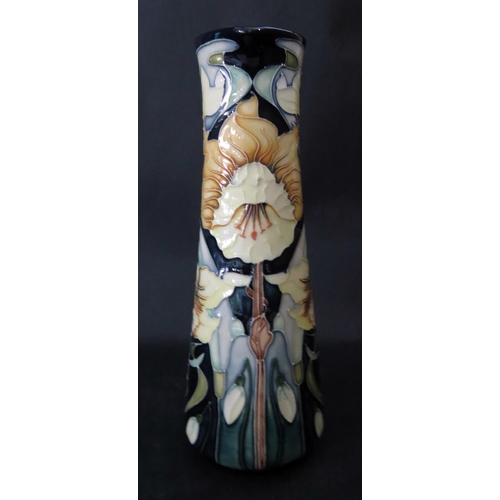 1173 - A Modern Moorcroft Arctic Gold Jug, JU3, Rachel bishop Spring Festival Event Ltd. Ed. 93/250, 2003, ... 