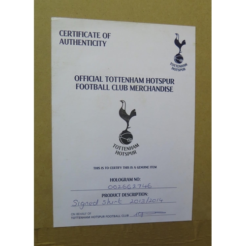 1220a - A Signed Tottenham Hotspur 2013-2014 Season Football Shirt