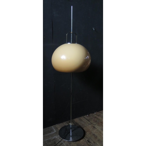 1249 - A 1960's Harvey Guzzini Mushroom Standard Lamp