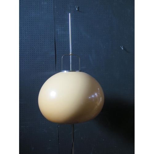 1249 - A 1960's Harvey Guzzini Mushroom Standard Lamp