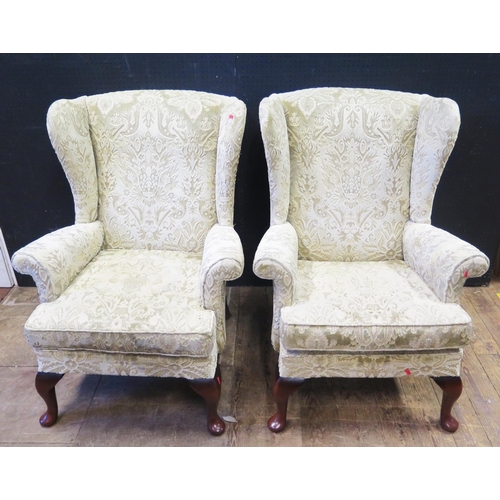 1414 - A Pair of Parker Knoll Fireside Chairs