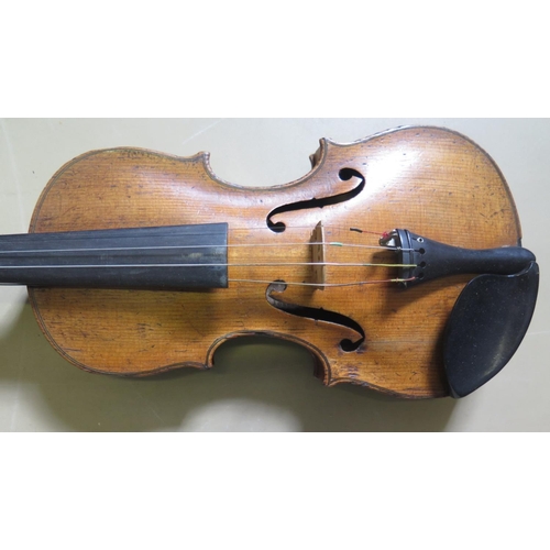 1576C - A Klotz 1/2 Size Violin in case