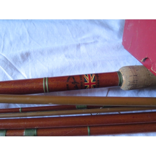 1579 - A Martin James Fishing Rod, one other with STRIKE RIGHT TILEDO reel and boxed Point Model No. 770 fi... 