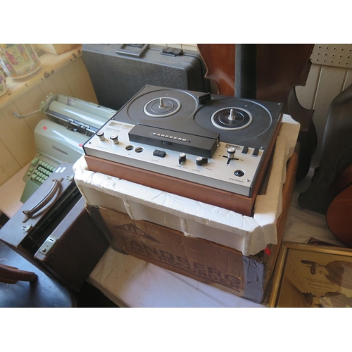 1584 - A Boxed Taandberg Series 3000X Reel to Reel Tape Recorder