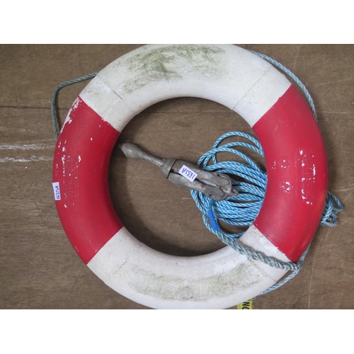 1635a - 24 Perry Life Buoy & Anchor