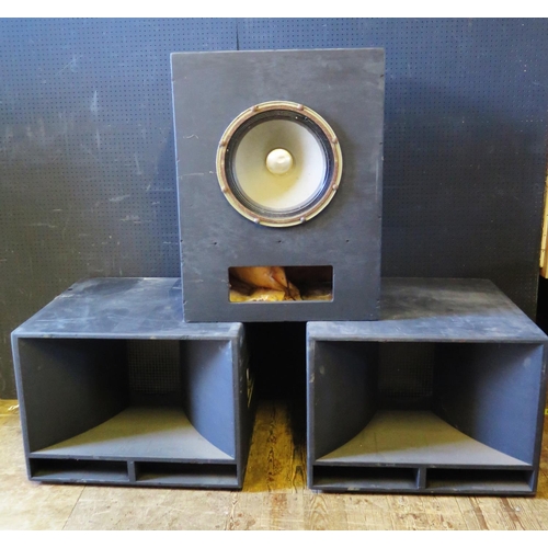 1645 - A Pair of PA Speakers, Celestion Speaker and Fisher tape deck