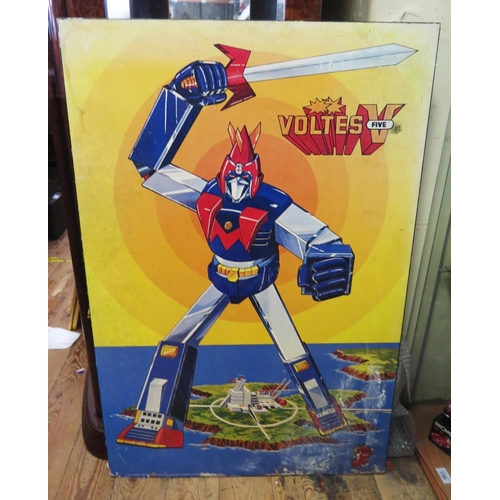 1794 - A Voltes V Five Poster Board approx. 91x61cm A/F.