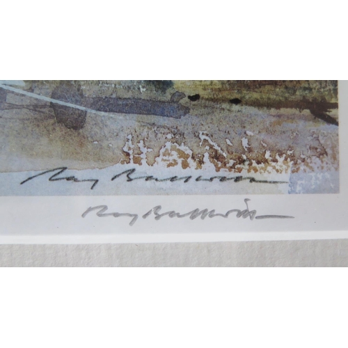 778A - Ray Balkwill, Shelly Gut _ Exmouth, pencil signed print 207/500