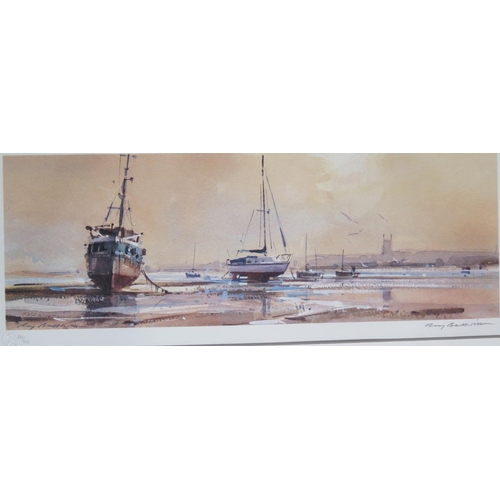 778B - A Pair of Ray Balkwill Exe Estuary Pencil Signed Limited Edition Prints, framed & glazed