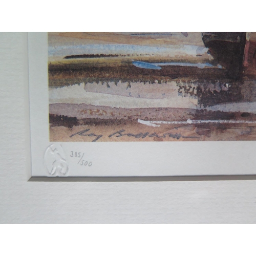 778B - A Pair of Ray Balkwill Exe Estuary Pencil Signed Limited Edition Prints, framed & glazed