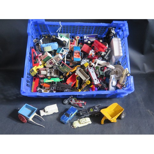 1811 - A Collection of Playworn Diecast including Hotwheels, Corgi, Husky etc.