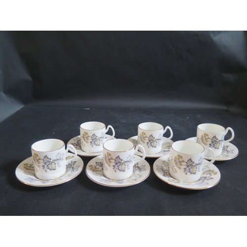 1664 - Coalport Ming Rose, Aynsley Ming Rose, set of four nursery mugs etc.