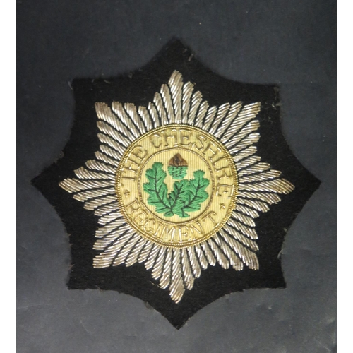 756 - The Cheshire Regiment Cloth Badge