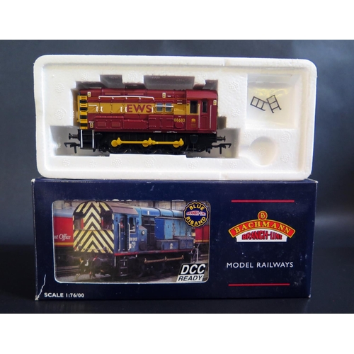 1008 - A Bachmann OO Gauge 32-108 08 Diesel Shunter 08683 E.W.S (DCC Ready) Boxed