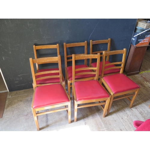 1430 - A Set of Six Air Ministry Chairs