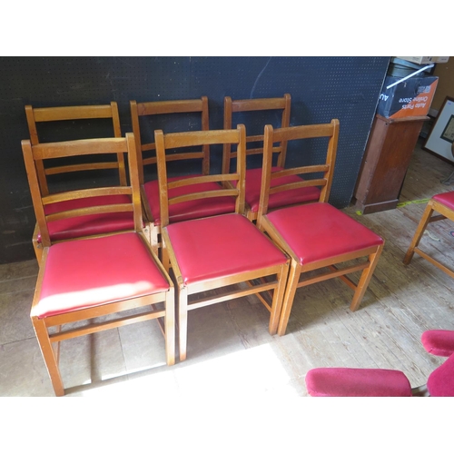 1428 - A Set of Six Air Ministry Chairs