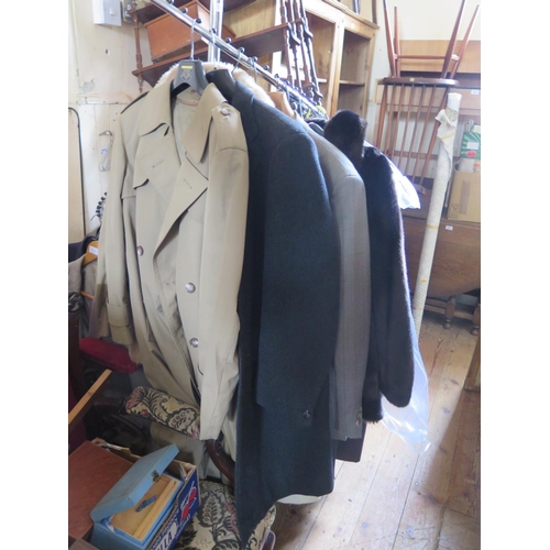 1552 - A Selection of Gents' and Ladies' Clothes including Crombie, Grenfell, Hornes and McCombie