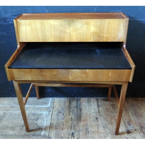 1553 - A Hand Made Desk and Ercol spindle back chair