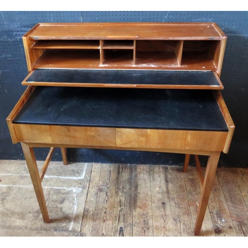 1553 - A Hand Made Desk and Ercol spindle back chair