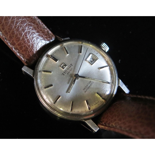 404 - A TISSOT Seastar Automatic Steel Cased Gent's Wristwatch