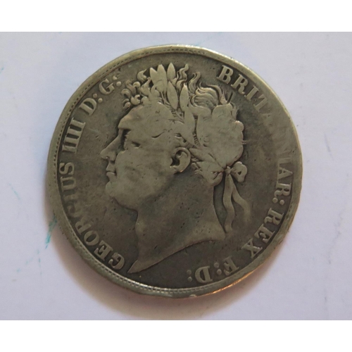 468 - A George III Silver Crown 1822